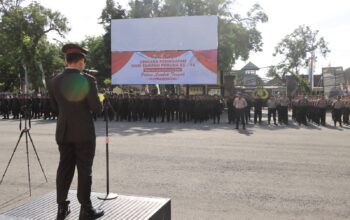 Polres Loteng Gelar Upacara Peringatan Hari Sumpah Pemuda Ke – 96.