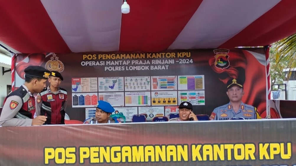 Operasi Mantap Praja 2024 Polres Lombok Barat Intensifkan Patroli Pemilukada