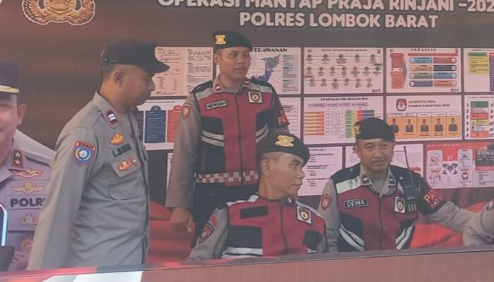 Operasi Mantap Praja 2024: Sat Samapta Intensifkan Patroli Pemilukada di Lombok Barat