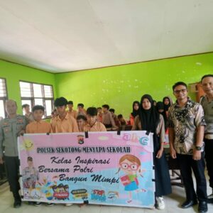 Polsek Sekotong Menyapa Sekolah: Cegah Narkoba & Bullying Sejak Dini