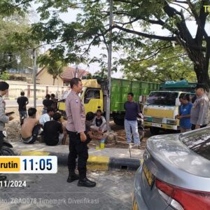 Polsek Labuhan Badas Laksanakan Patroli Cooling System Menjelang Pilkada 2024