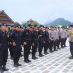 Polres Sumbawa Barat Lakukan Pengamanan Kampanye Akbar Paslon Bupati dan Wakil Bupati Sumbawa Barat