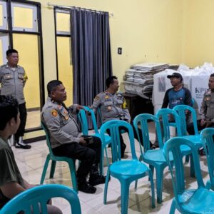 Polsek Jajaran Lakukan Pengamanan Ketat Kotak Suara di PPK Kecamatan