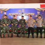 Kapolres Loteng Hadiri Syukuran HUT Ke-79 Korps Brimob Polri di Mako Sat Brimobda NTB.