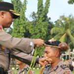 Haru dan Bangga di Polres Lombok Barat: 84 Personel Naik Pangkat, Purna Tugas Dihormati