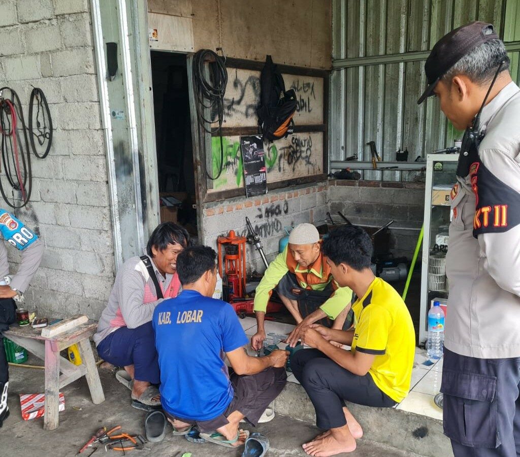 Polsek Kediri Gencar Patroli Dialogis Jelang Nataru, Ini Pesan Penting untuk Warga