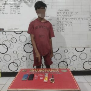 Peredaran Sabu di Manggelewa Terbongkar, Satresnarkoba Polres Dompu Lakukan Penangkapan Tersangka Utama