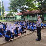 Sat Lantas Terus Lakukan Sosialisasi Tertib Lalulintas Kepada Pelajar