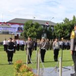 Polres Bima Kota Laksanakan Apel Gelar Pasukan Operasi Lilin Rinjani 2024 untuk Pengamanan Natal dan Tahun Baru