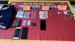 Bongkar Jual Edar Narkoba, Tim Kaisar Hitam Polres Bima Kota  Sergap Sepasang Pengedar Sabu dan Ganja