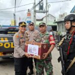 Kapolres Sumbawa Barat Tonjau Pos Pengamanan Operasi Lilin 2024 di Maluk