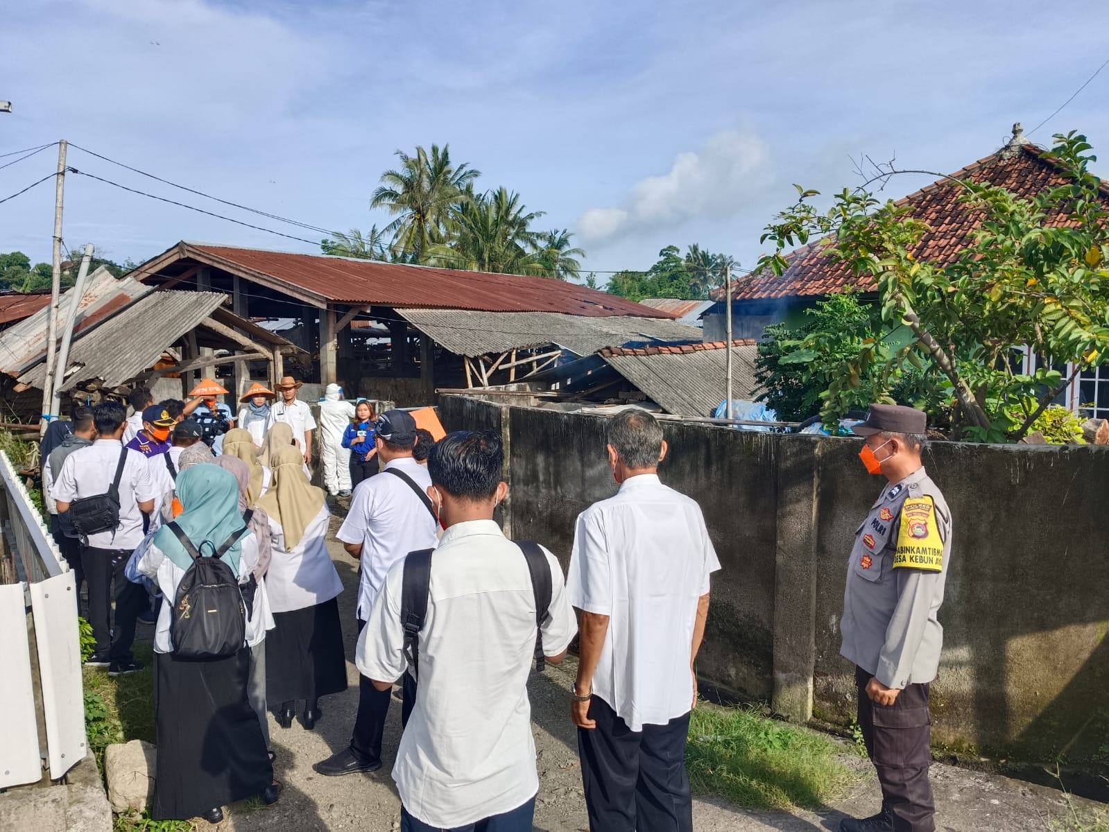 Gerak Cepat! Polisi dan Dinas Peternakan Gempur PMK di Lombok Barat