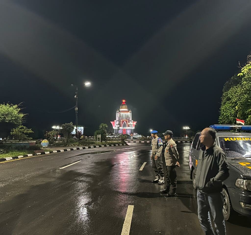 Malam di BIL I dan II Lebih Terjaga, Patroli Intensif Polsek Kuripan Sasar Kriminalitas