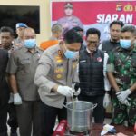 Polres Sumbawa Laksanakan Siaran Pers Pengungkapan Kasus Sepanjang Tahun 2024