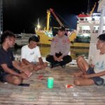 Polsek Kawasan Pelabuhan Laut Bima Laksanakan Cooling System di Areal Dermaga Pelabuhan