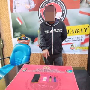 Tercyduk Tengah Bawa Sabu, Polsek Alas Amankan Seorang Pria