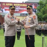 Pisah Sambut Kapolres Bima Kota: AKBP Yudha Pranata S.I.K., S.H. Serahkan Tongkat Kepemimpinan kepada AKBP Didik Putra Kuncoro S.I.K., M.Si