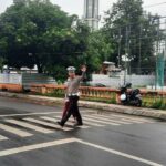 Sat Lantas Polres Bima Kota Laksanakan Rawan Pagi, Berikan Kenyamanan bagi Pengguna Jalan