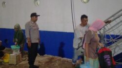 Polsek Kawasan Pelabuhan Laut Bima Gelar Patroli Rutin di Areal Dermaga Pelabuhan