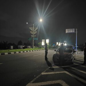 Gelar Patroli KRYD Dini Hari, Polsek Kediri Amankan Bypass BIL dari Aksi 3C dan Balap Liar