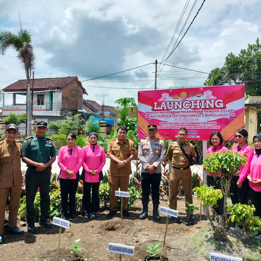 Bhayangkari Kuripan Luncurkan P2L, Dukung Ketahanan Pangan dan Gizi Gratis