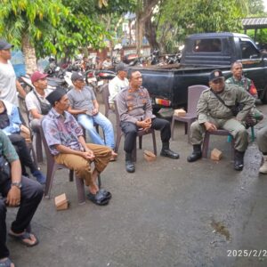 Polsek Jonggat Laksanakan Pengaman Pilkades Serentak 2025