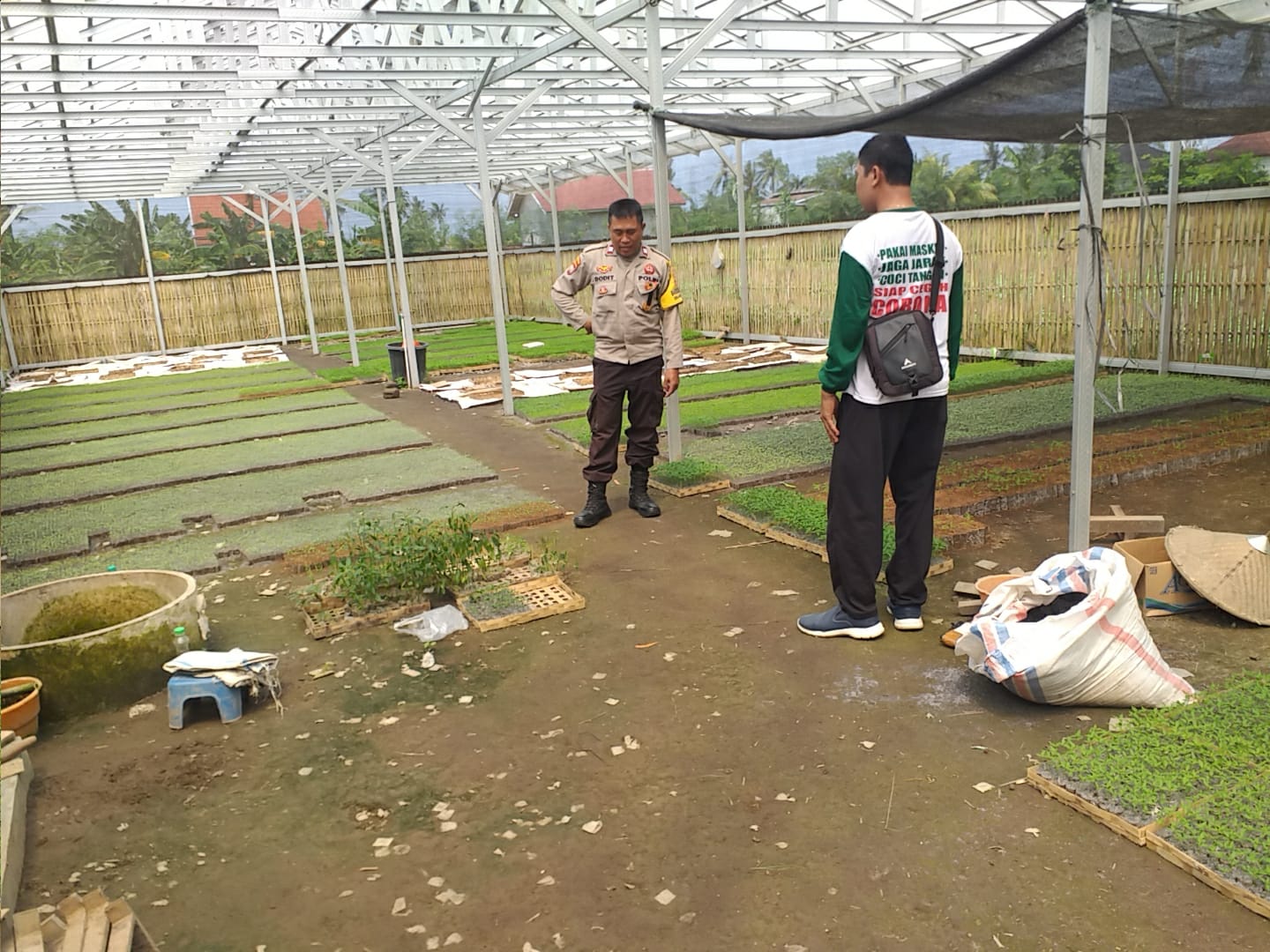 Ketahanan Pangan di Lombok Barat, Polisi Gandeng Petani Sukses Manfaatkan Pekarangan