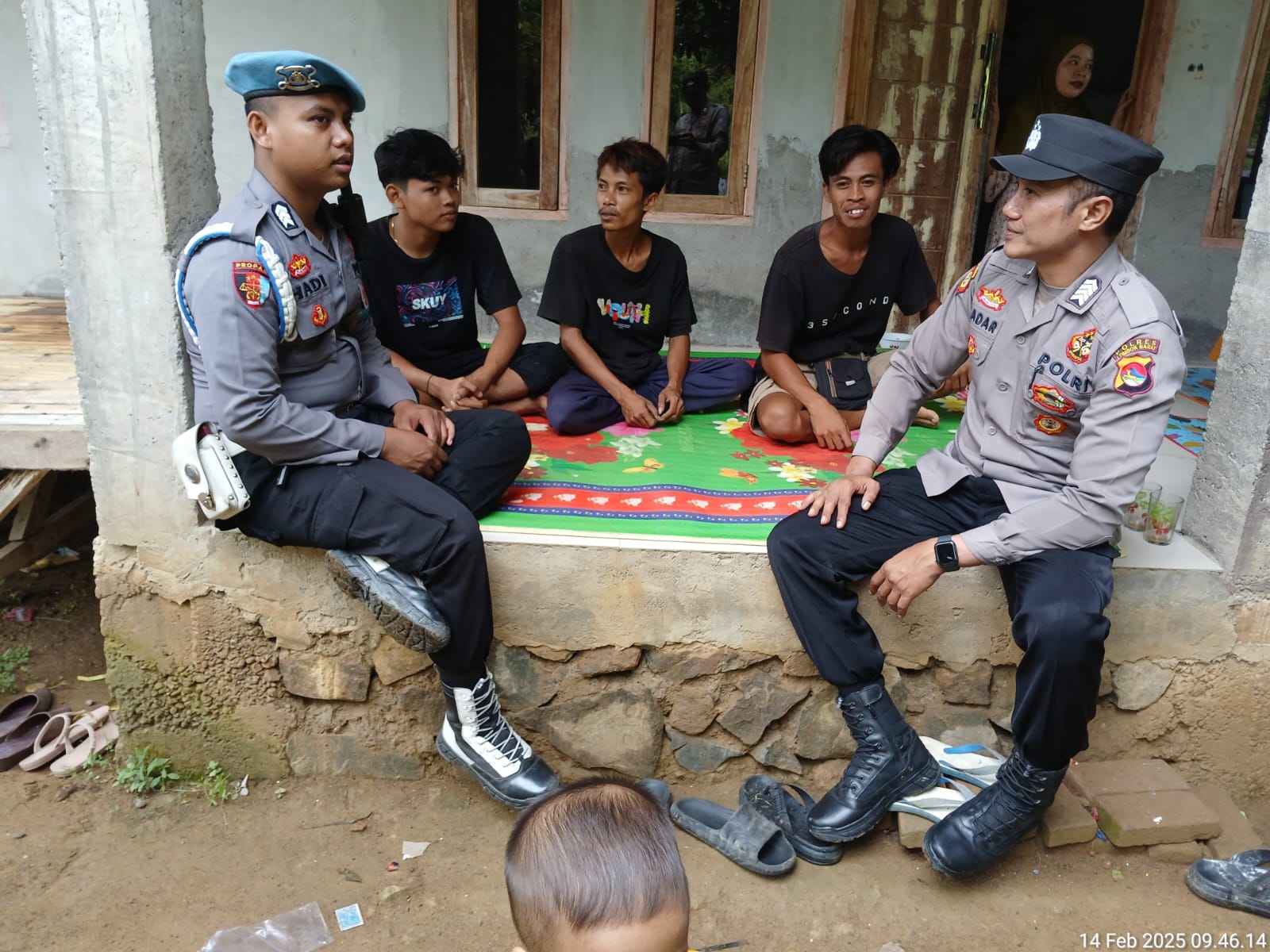 Patroli KRYD Polsek Lembar Jaga Kamtibmas, Cegah Narkoba dan 3C di Labuan Tereng