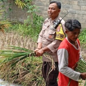 Polsek Labuapi Gencarkan Ketahanan Pangan di Lombok Barat