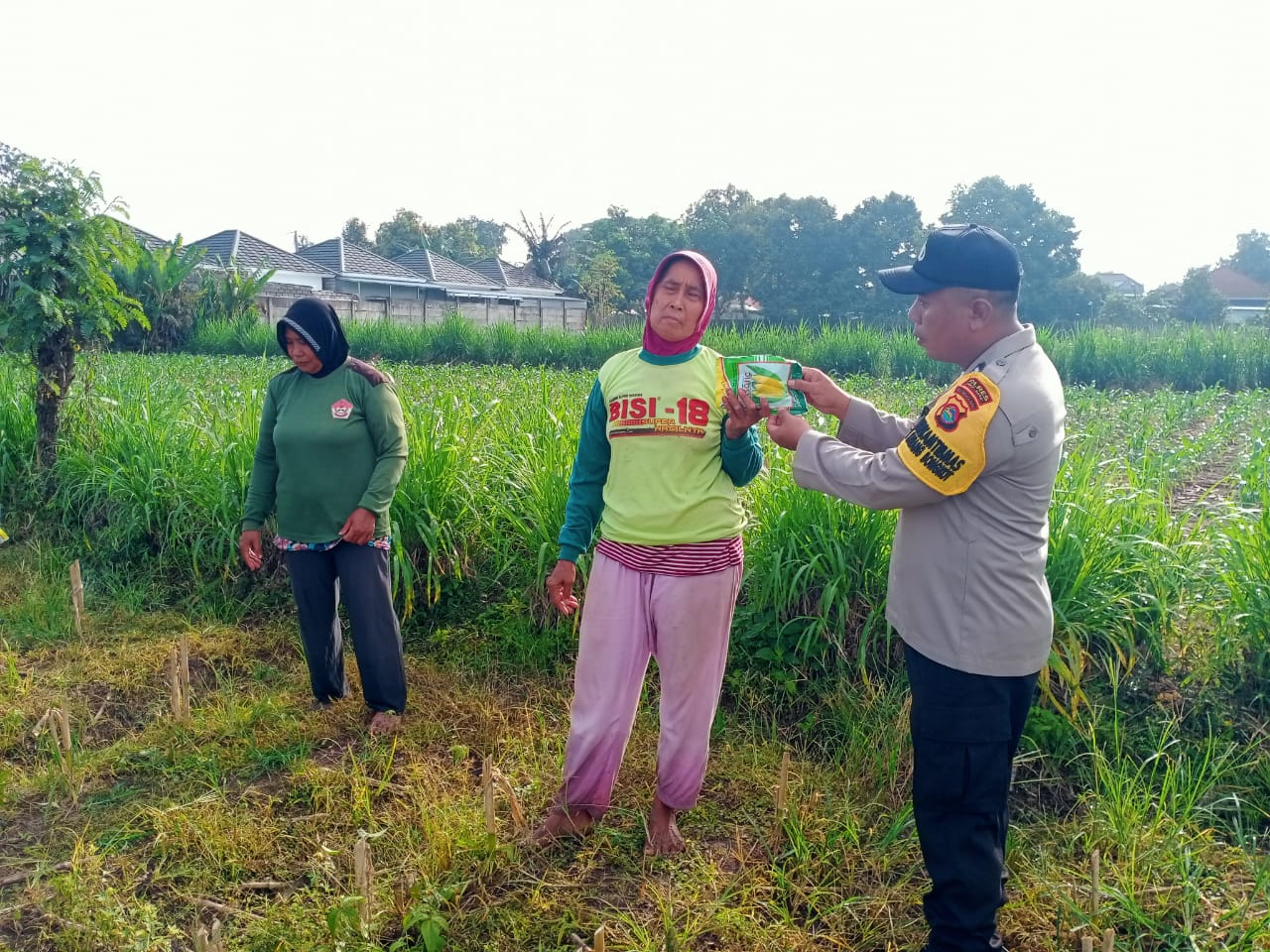 Sinergi Polisi dan Warga: Sukseskan Program Ketahanan Pangan