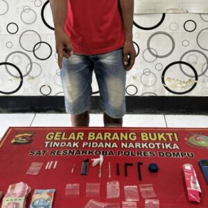 Dini Hari yang Mencekam! Satresnarkoba Polres Dompu Tangkap Pengedar Sabu Di Kecamatan Kilop