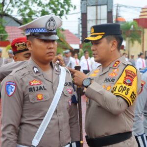 Polres Sumbawa Laksanakan Apel Gelar Pasukan Operasi Keselamatan Rinjani 2025