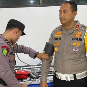 Apel Kesiapan Operasi Keselamatan Rinjani 2025, Polda NTB Pastikan Kesehatan Personel