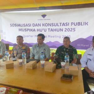 Polsek Hu’u Fasilitasi Konsultasi Publik Muspika dan PT. STM, Bahas Stabilitas Keamanan dan Ekonomi