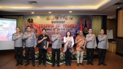 Kadiv Humas Polri Irjen. Pol. Sandi Nugroho membuka workshop training of trainer Polri Tahun Anggaran 2025.