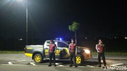 Antisipasi Kejahatan, Polisi Gencarkan Patroli Malam di By Pass BIL