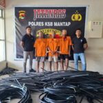 Polisi Amankan Komplotan Pencuri Kabel Milik PT. PLN