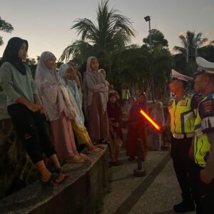 Sat Lantas Tingkatkan Patroli Blue Light, Ciptakan Rasa Aman di Bulan Ramadhan