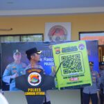 Kapolres Lombok Utara Launching Barcode Layanan Masyarakat