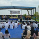 Polsek Labuhan Badas Laksanakan Sambang Sekolah dan Penyuluhan Kamtibmas kepada Siswa SMPN 2 Labuhan Badas