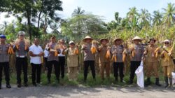 Kapolres Lombok Utara Panen Raya Kebun Ketahanan Pangan