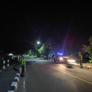 Sat Lantas Rutinkan Patroli Malam Hingga Subuh Cegah Balap Liar dan Balap Lari