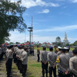 Polres Lombok Utara Terjunkan 85 Personil Amankan Pawai Ogoh-Ogoh