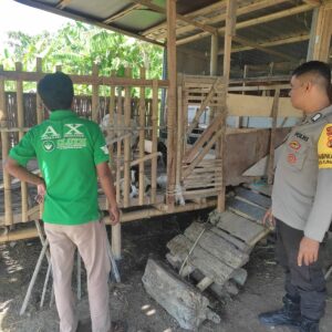 Bhabinkamtibmas Dorong Pemanfaatan Pekarangan untuk Ketahanan Pangan Rumah Tangga
