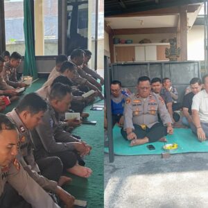 Binrohtal Polres Lombok Barat, Kuatkan Mental dan Iman Personel
