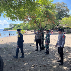 Libur Lebaran, Personel Ops Ketupat Rinjani Polres Sumbawa Gelar Patroli Sasar Tempat Wisata