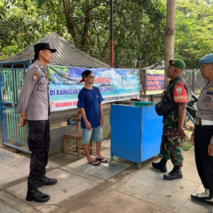 Polsek Utan Gencarkan Patroli di Tempat Wisata Dan Sosialisasi Tolak Premanisme