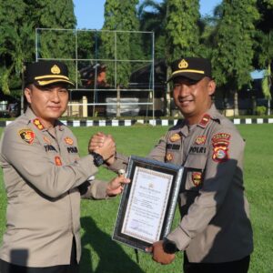 Kapolres Lombok Barat Apresiasi Personel Berprestasi Lewat Program Teladan Mantap
