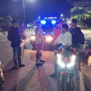 Polsek Gerung Intensifkan Patroli Demi Keamanan Warga