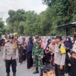 Pengamanan Ketat Polsek Gerung dalam Tradisi Adat Nyongkolan di Lombok Barat